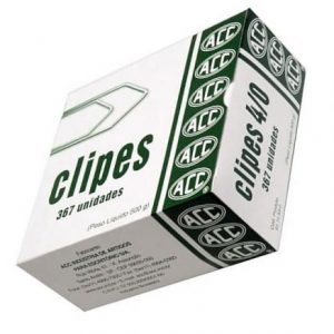CLIPS 4/0 CX C/ 367 UND 500GR GALVANIZADO – ACC