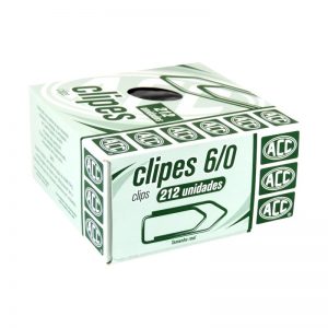 CLIPS 6/0 CX C 212UND 500GR GALVANIZADO – ACC
