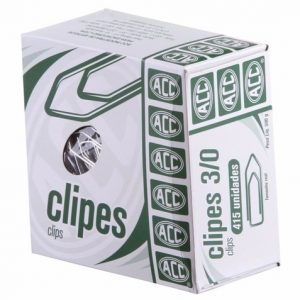 CLIPS 3/0 CX C/ 415 UND 500GR GALVANIZADO – ACC
