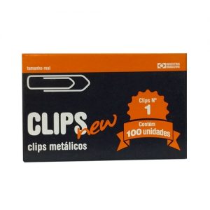 CLIPS Nº 1 CX C/ 100 UND – CLIPSNEW