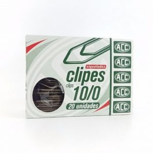 CLIPS 10/0 CART. C/ 20 UND NIQUELADO – ACC