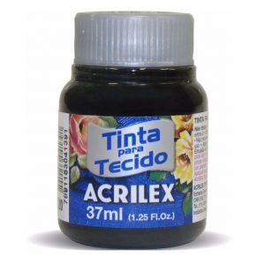TINTA P/ TECIDO PRETO – ACRILEX