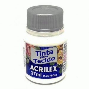 TINTA P/ TECIDO BRANCO – ACRILEX