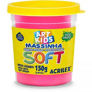 MASSA DE MODELAR 150GR ROSA – ACRILEX