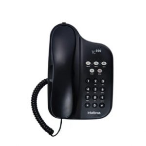 TELEFONE TC 500 PRETO – INTELBRAS