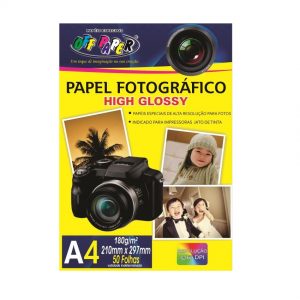 PAPEL FOTOGRÁFICO A4 180GR PCT C/ 50FLS – OFF PAPER