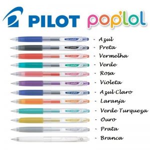 CANETA POPLOL 0.7 PRETA – PILOT