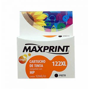 CARTUCHO HP 122XL CH563H 12ML PRETO – MAXPRINT
