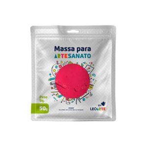 MASSA DE EVA 50GR PINK – LEO & LEO