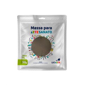 MASSA DE EVA 50GR CINZA – LEO & LEO