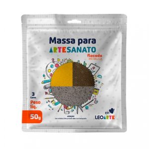 MASSA DE EVA 50GR KIT METÁLICA – LEO & LEO